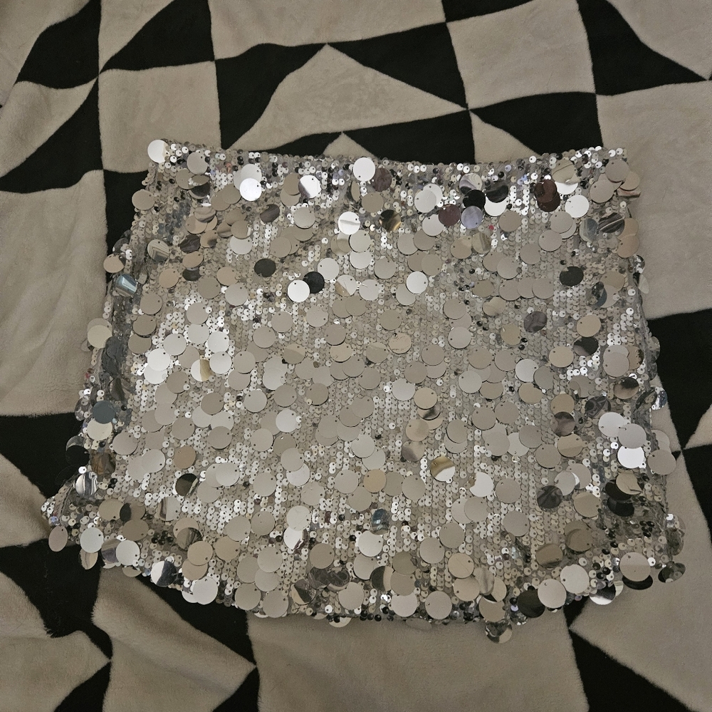 Sequin Disco Skirt